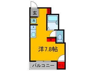 ブルースターＧ１の物件間取画像